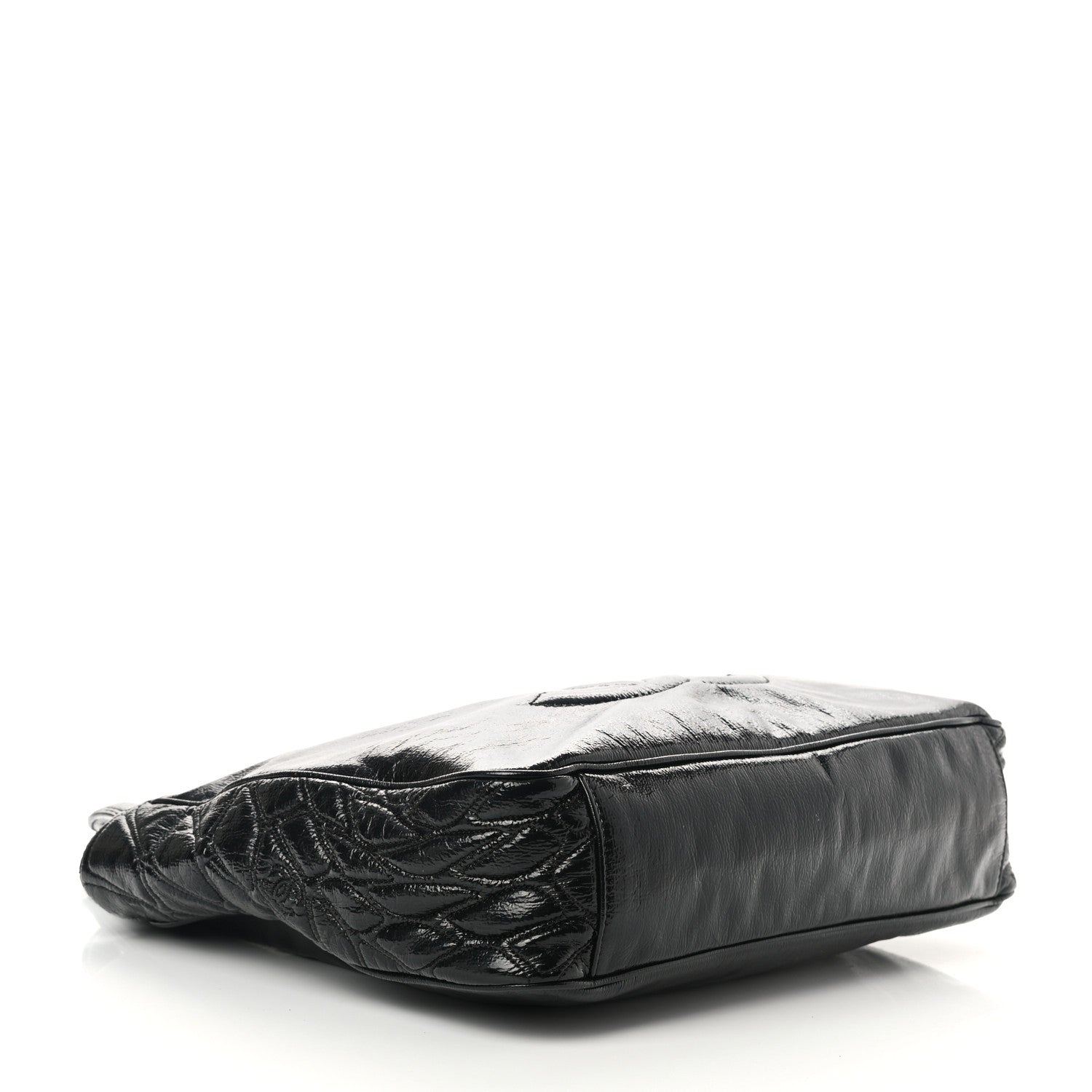 Chanel Vinyl Rodeo Bag Black 3 of 9