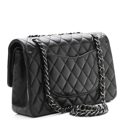 Chanel Lambskin Quilted Medium Double Flap Black 3 of 10