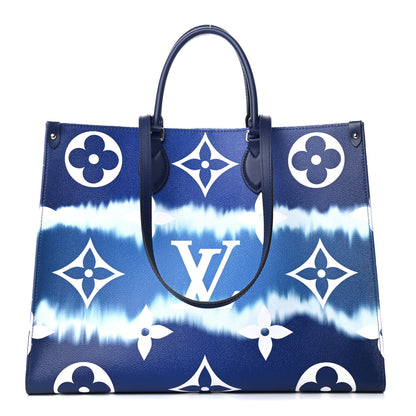 Louis Vuitton Monogram Escale Onthego GM Blue 1 of 4