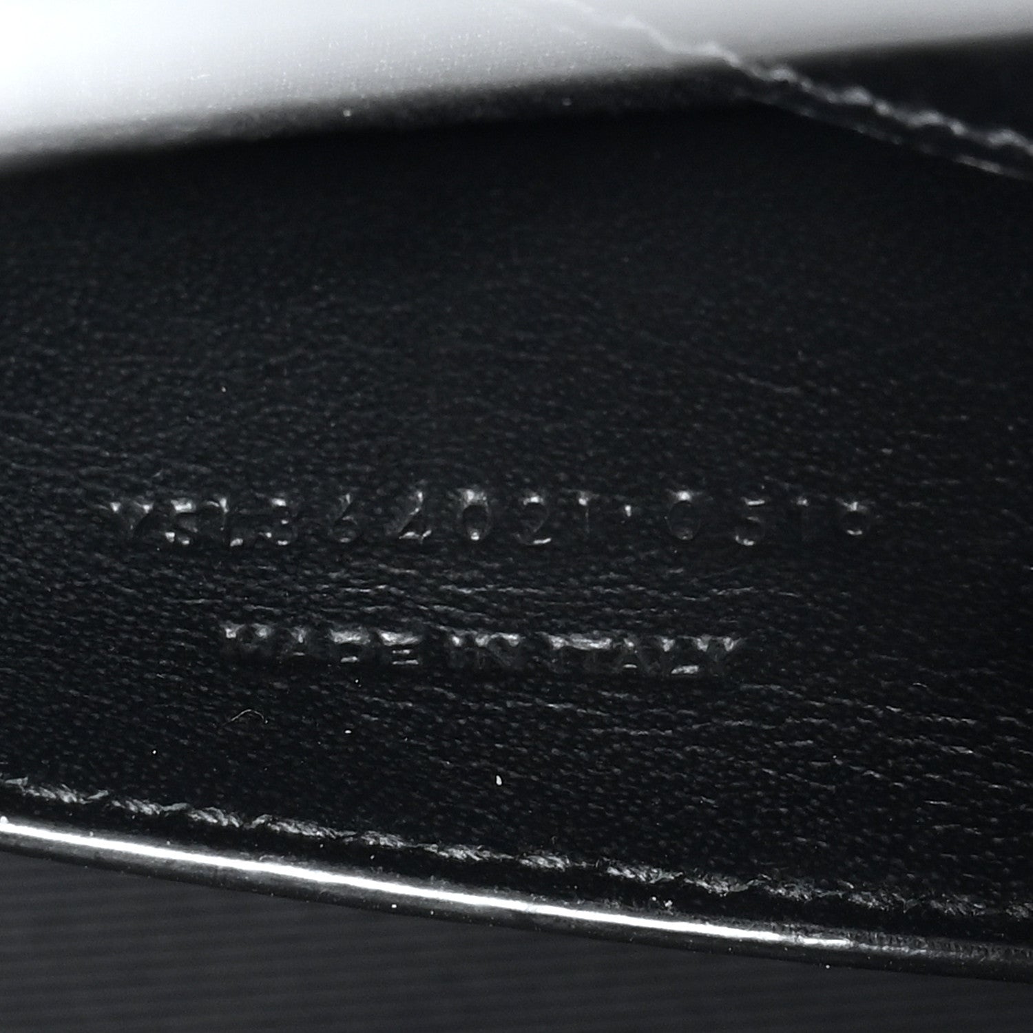 Saint Laurent Grain De Poudre Medium Classic Monogram Kate Satchel Black 7 of 10