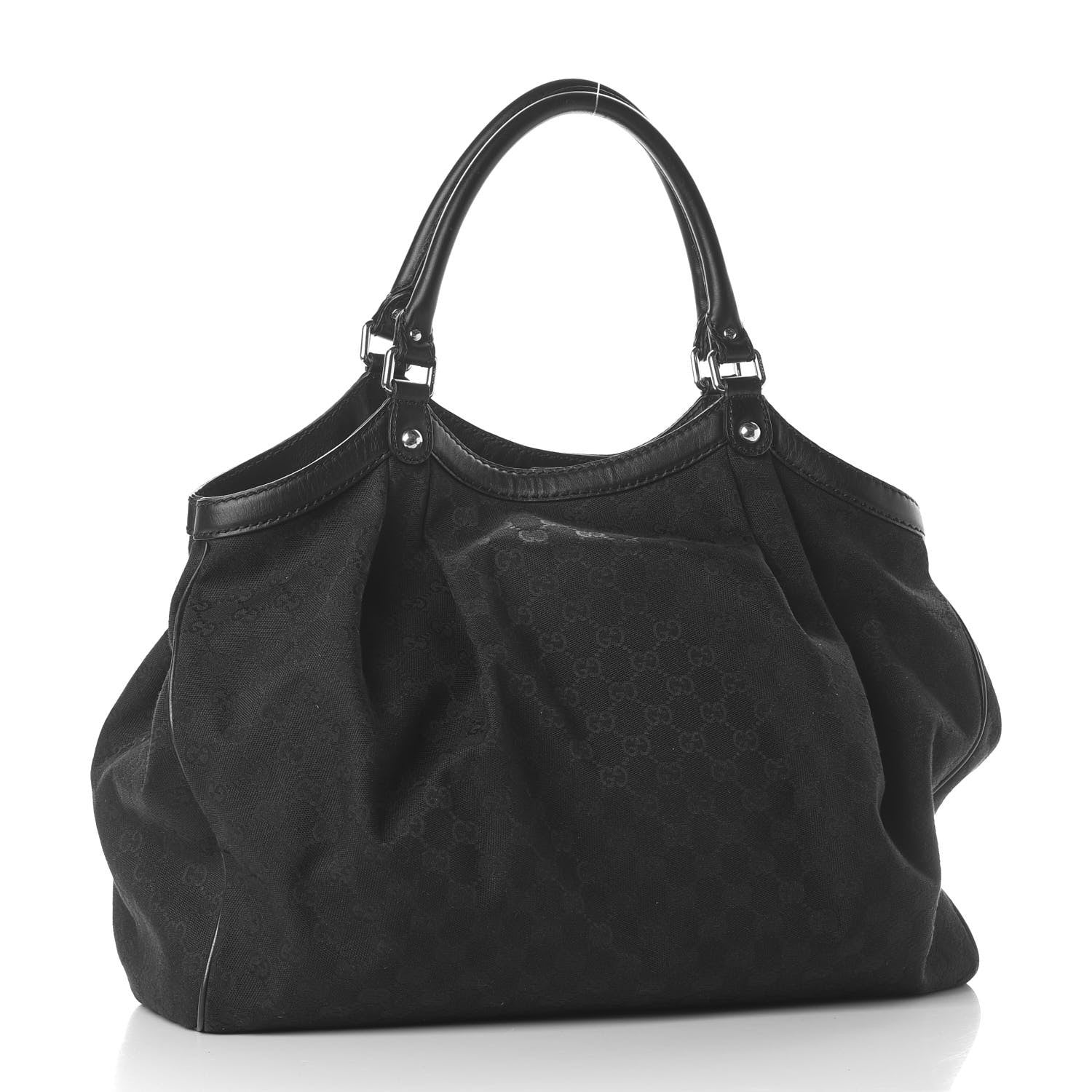 Gucci Monogram Large Sukey Black 2 of 9