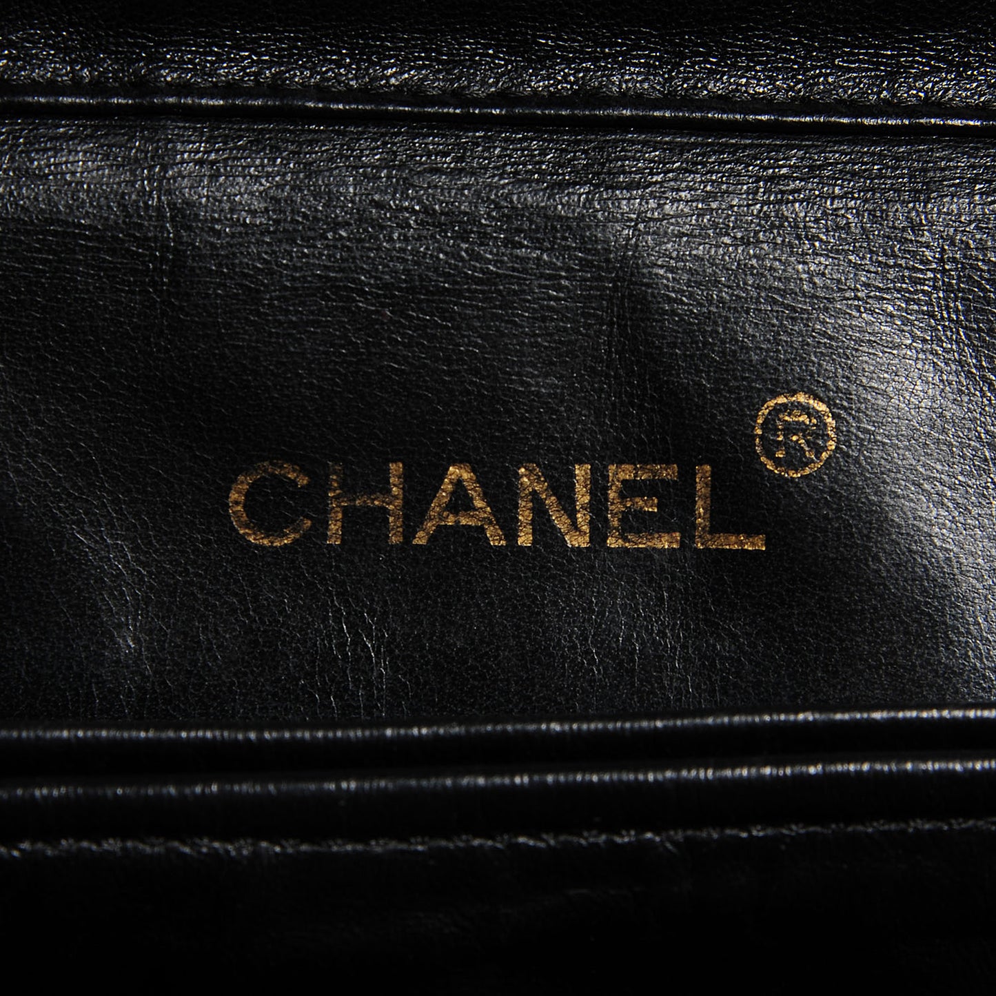 Lambskin Jumbo Single Flap Black