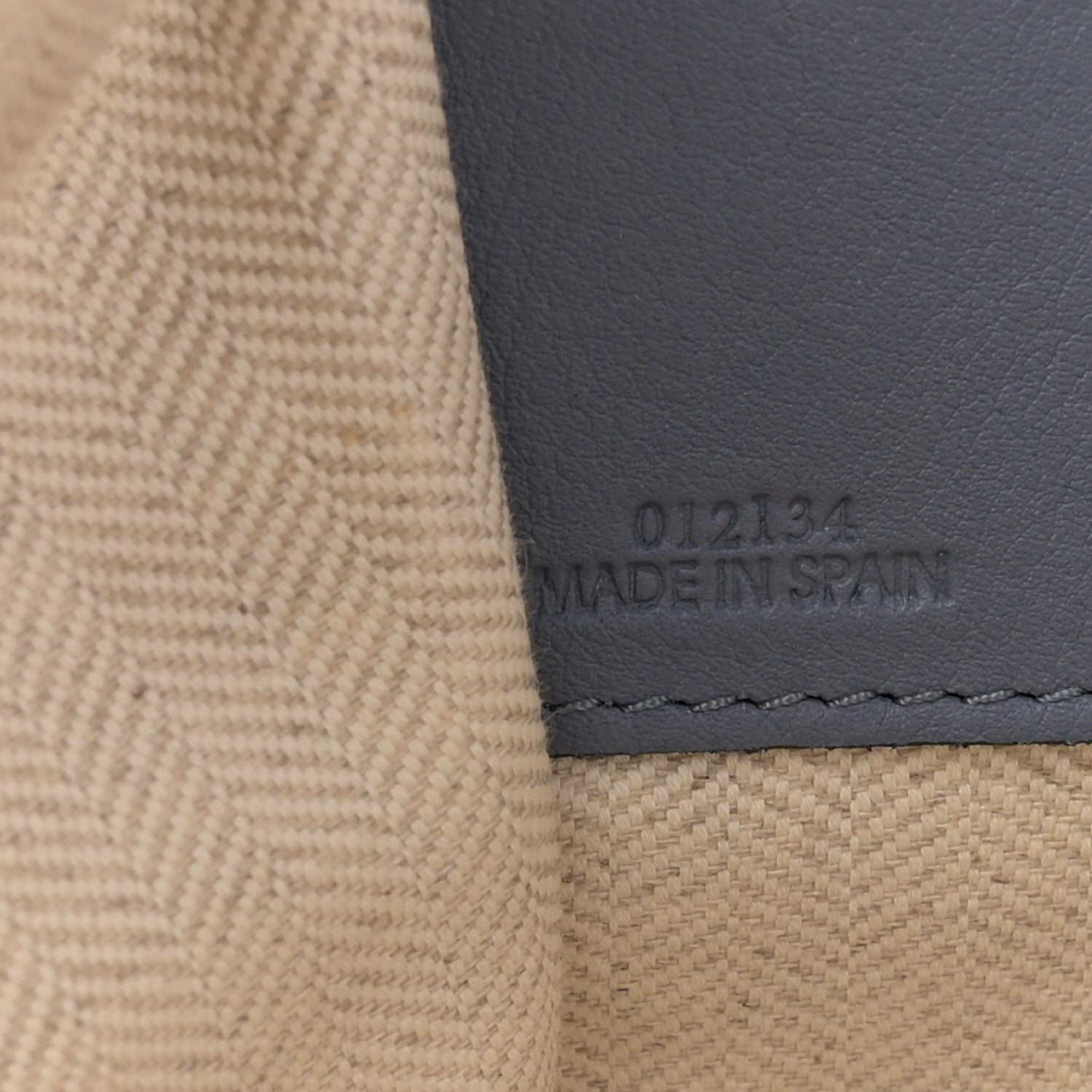 ロエベ Loewe Calfskin Small Hammock Shoulder Bag Atlantic 1823186