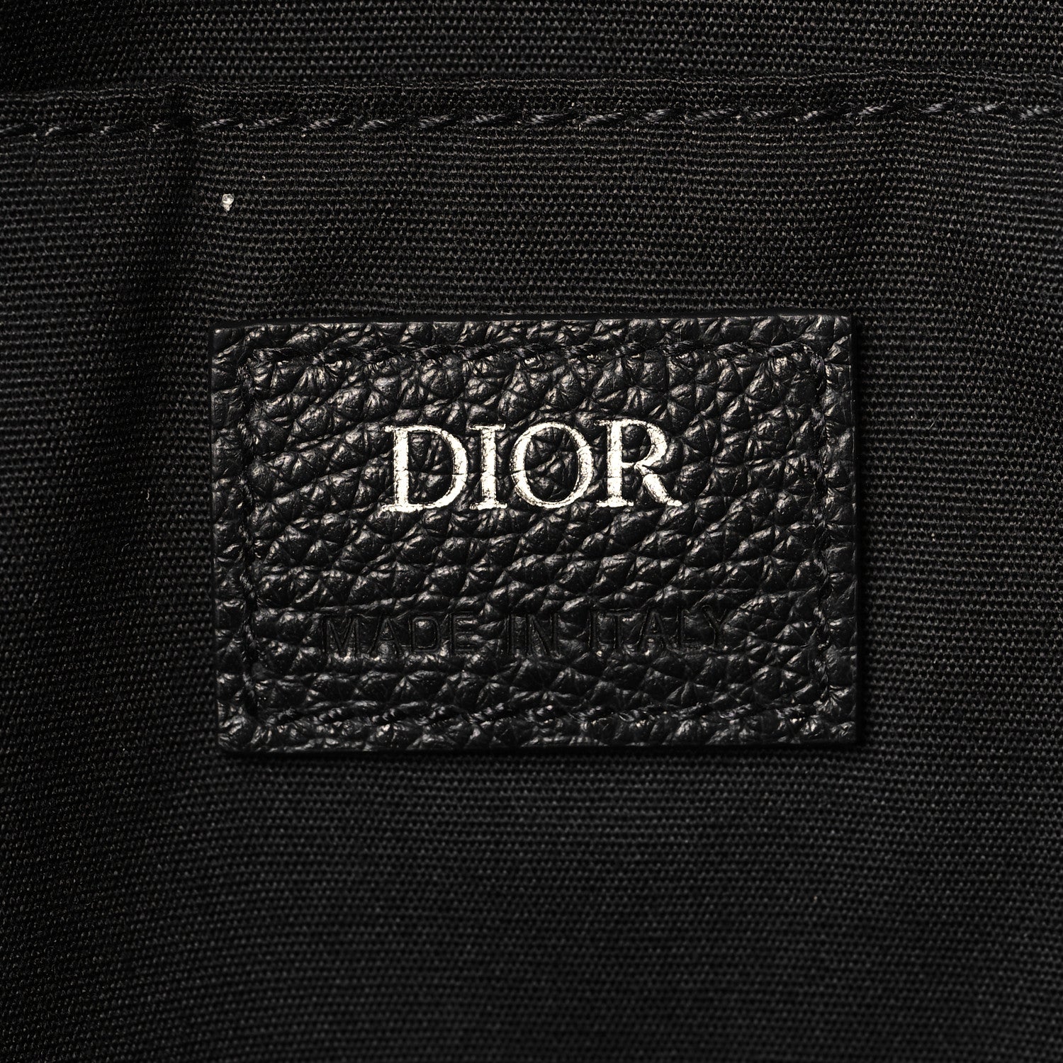 Christian Dior Oblique Calfskin Rider Backpack Beige Black 6 of 10