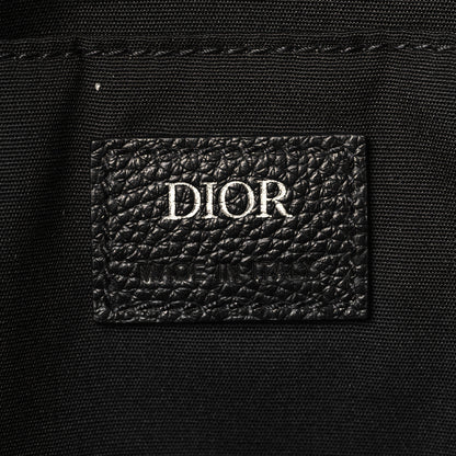 Christian Dior Oblique Calfskin Rider Backpack Beige Black 6 of 10