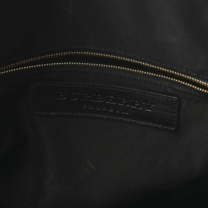 Burberry Prorsum Check Jacquard Orchard Bowling Bag Gold Black 6 of 13