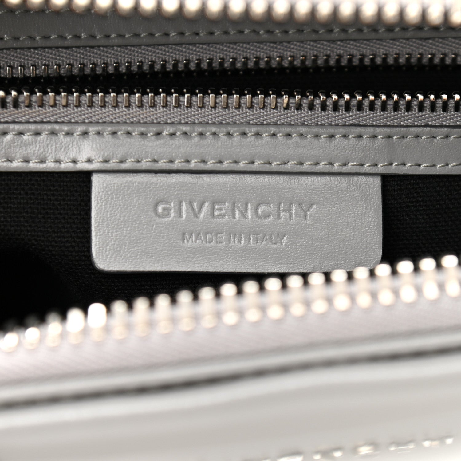 Givenchy Shiny Lord Calfskin Small Antigona Pearl Grey 6 of 12