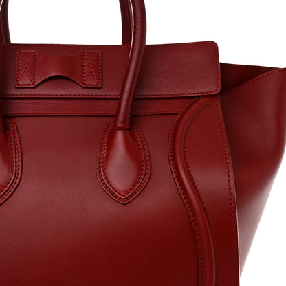Celine Palmelato Mini Luggage Red 14 of 17