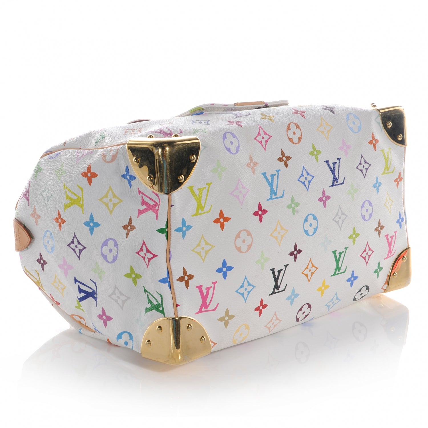 Louis Vuitton Monogram Multicolor Speedy 30 White 4 of 8
