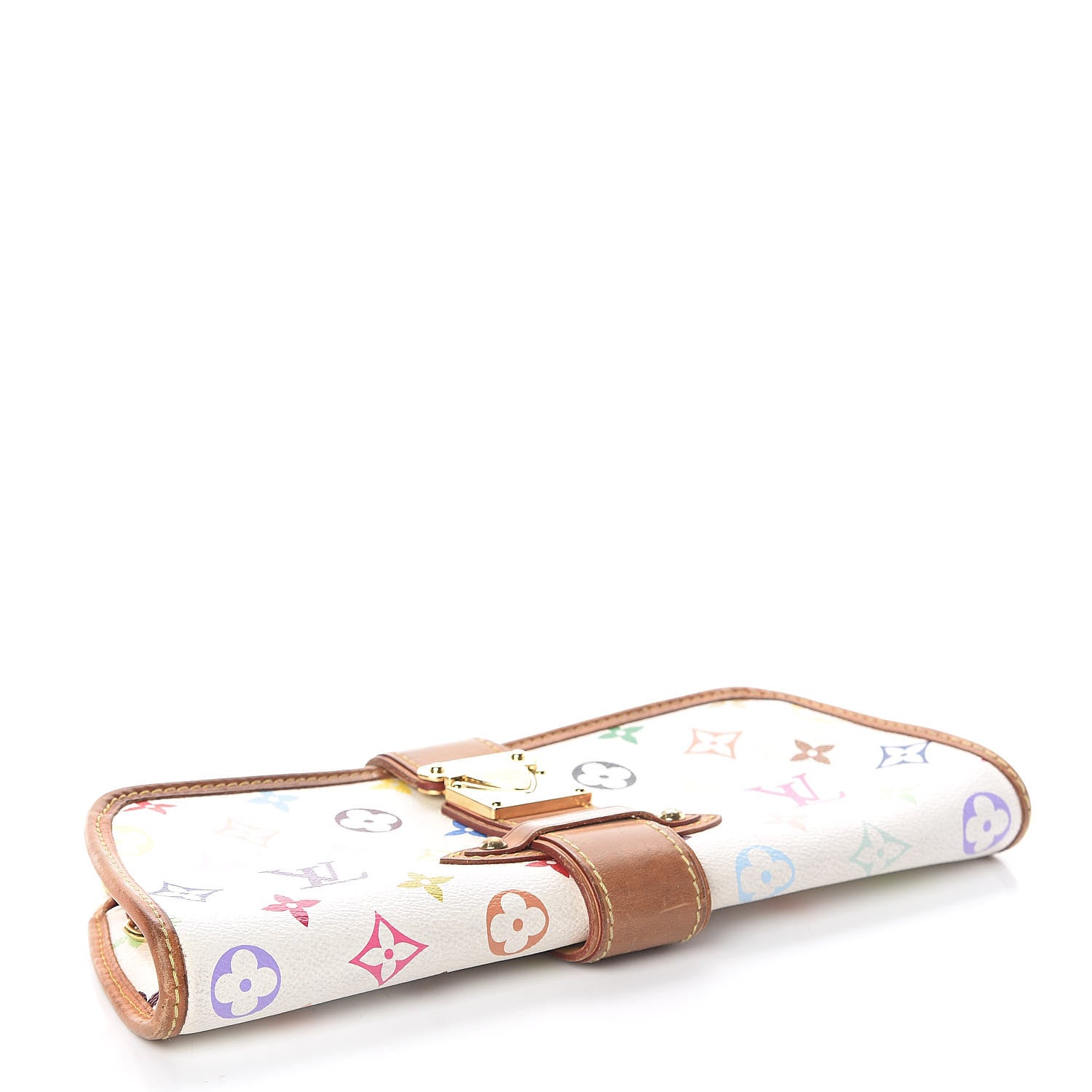 Louis Vuitton Monogram Multicolor Shirley White 4 of 7
