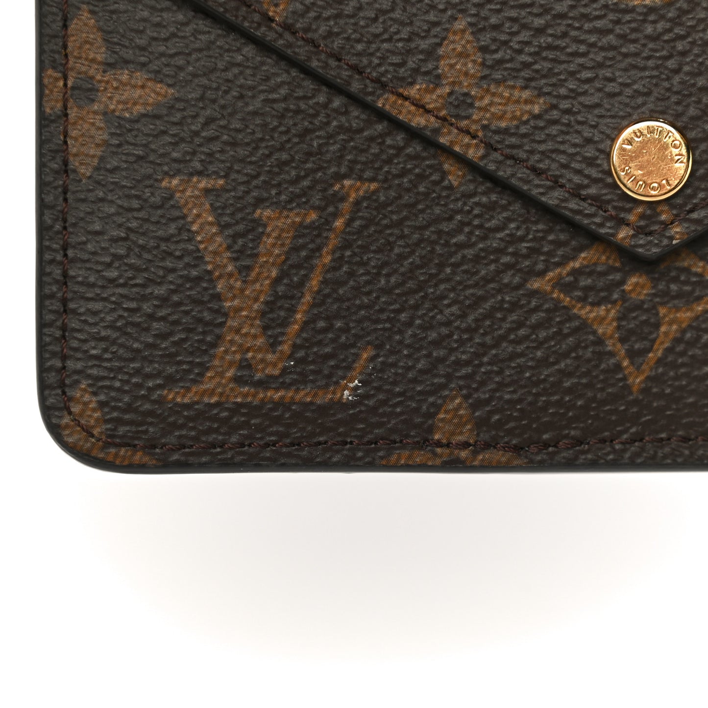 Monogram Recto Verso Card Holder Black