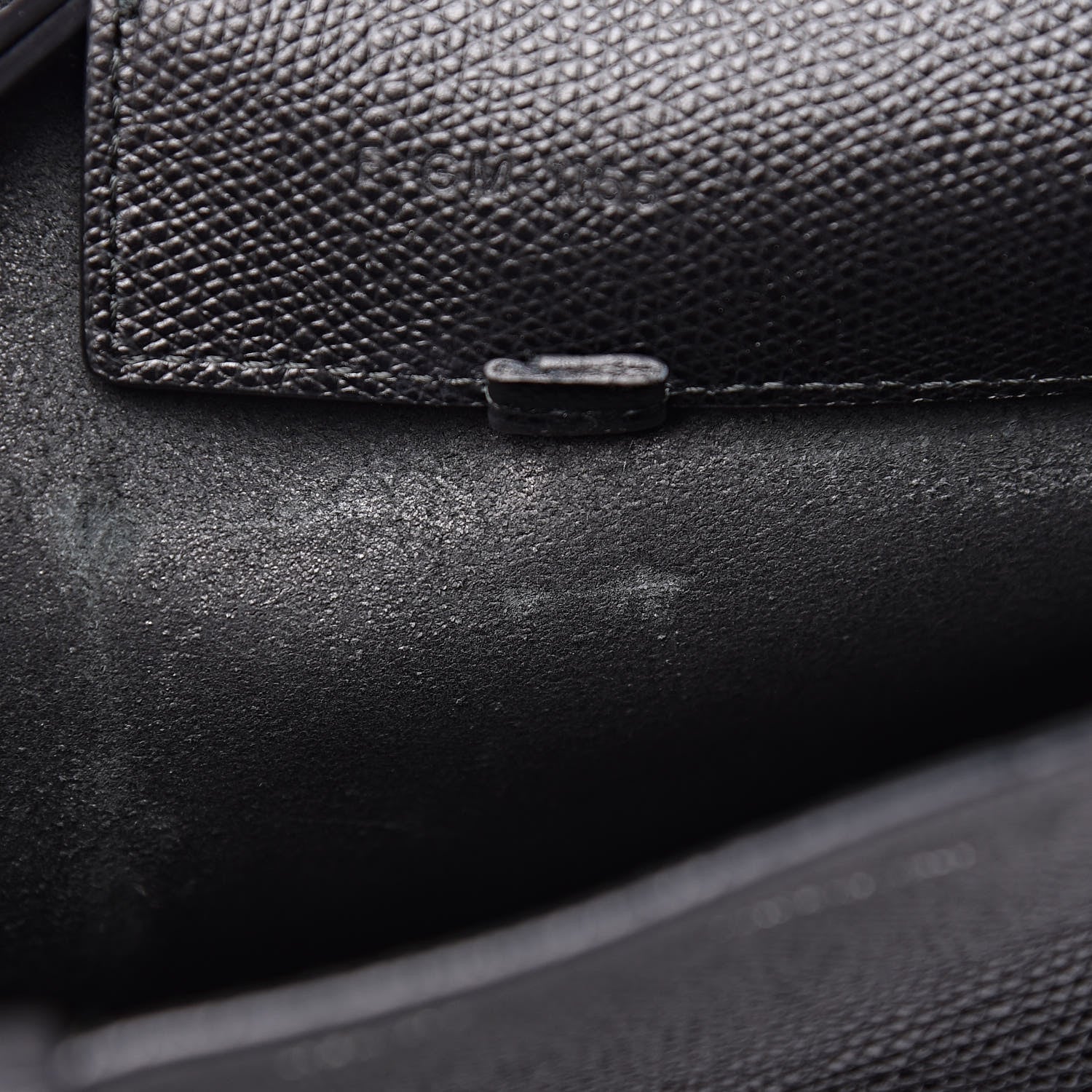 Celine Grained Calfskin Small Vertical Cabas Black 9 of 11