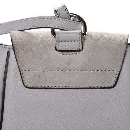 Chloe Suede Calfskin Mini Faye Backpack Airy Grey 14 of 14