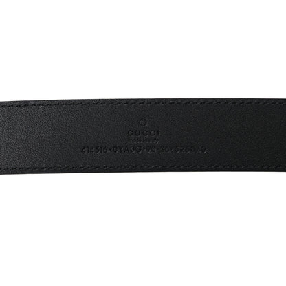 Gucci Plutone Calfskin Double G 30mm Belt 90 36 Black 3 of 7