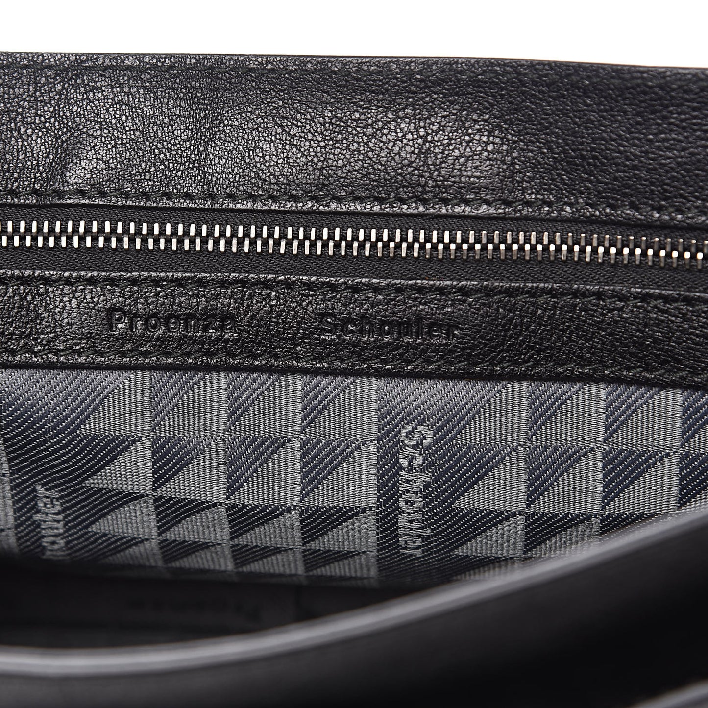 Lambskin Tiny Fringe Lux PS1 Satchel Black