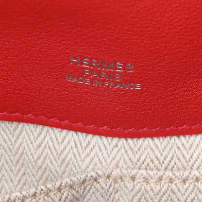 Hermes Swift Taurillon Clemence Oxer Rouge Casaque 8 of 9