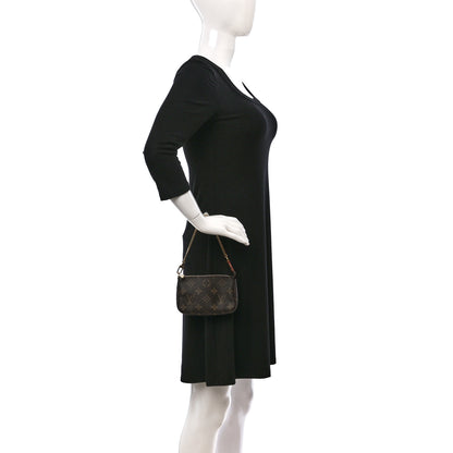Louis Vuitton Monogram Mini Pochette Accessories 2 of 9