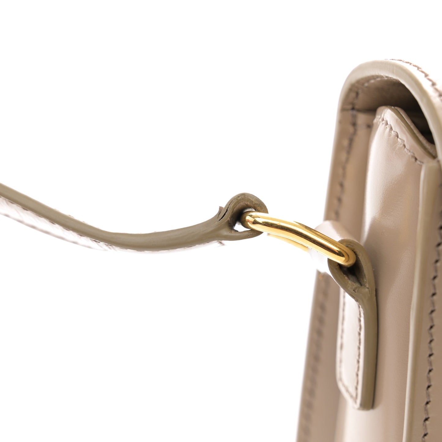 Shiny Calfskin Teen Besace Safari