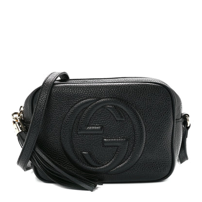 Gucci Pebbled Calfskin Small Soho Disco Bag Black 1 of 12