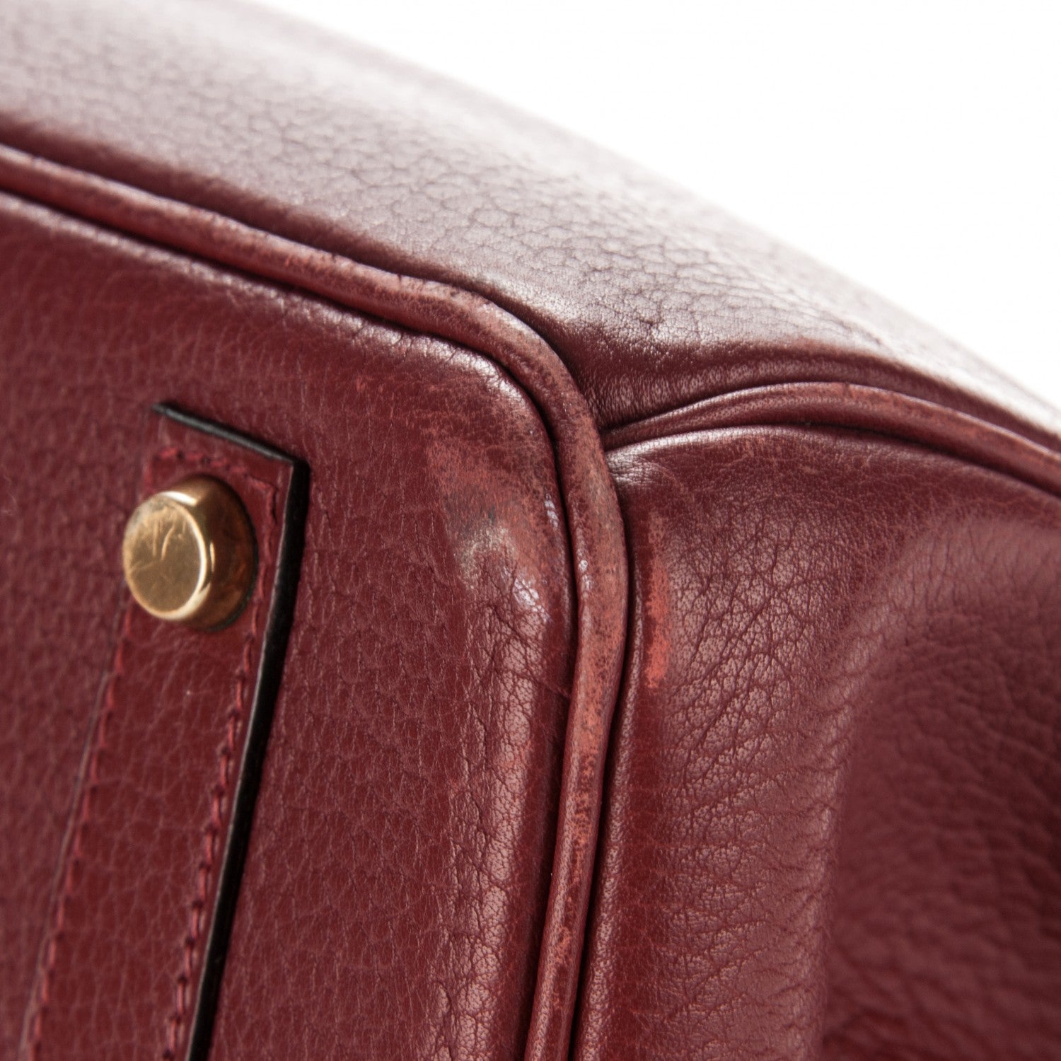 Hermes Chevre de Coromandel Birkin 35 Rouge H 11 of 12