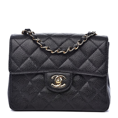 Chanel Caviar Quilted Mini Square Flap Black 1 of 11