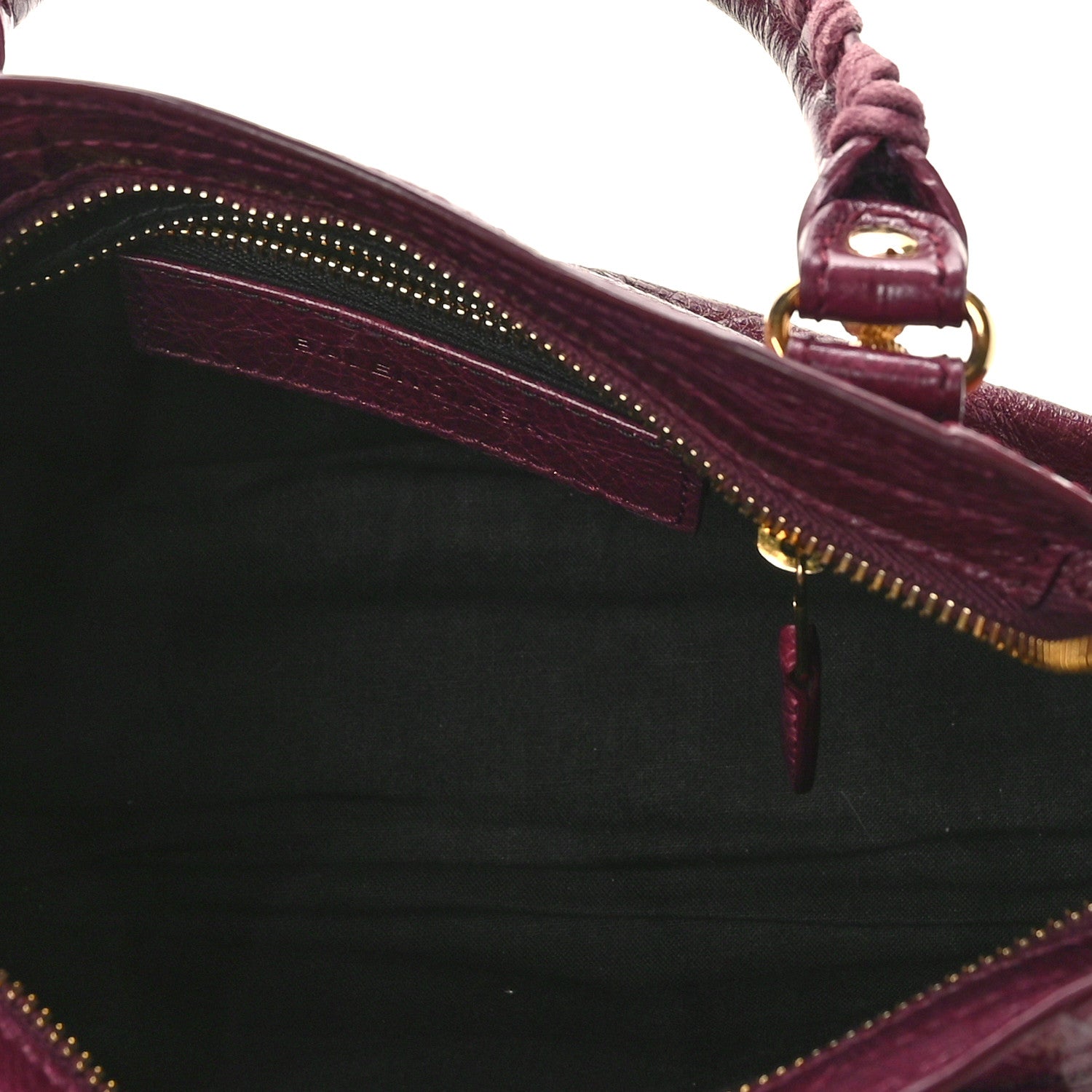 Balenciaga Agneau Giant 12 Gold Hardware Mini City Violet Prune 5 of 8