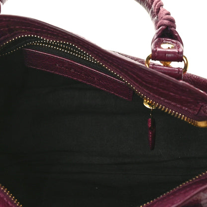 Balenciaga Agneau Giant 12 Gold Hardware Mini City Violet Prune 5 of 8