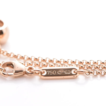 Chopard 18K Pink Gold Happy Diamonds Heart Pendant Necklace 6 of 8