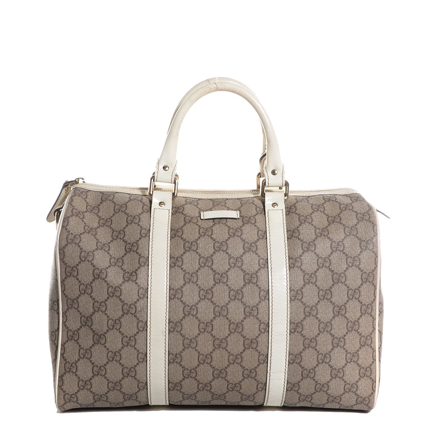GG Plus Monogram Medium Joy Boston Off White