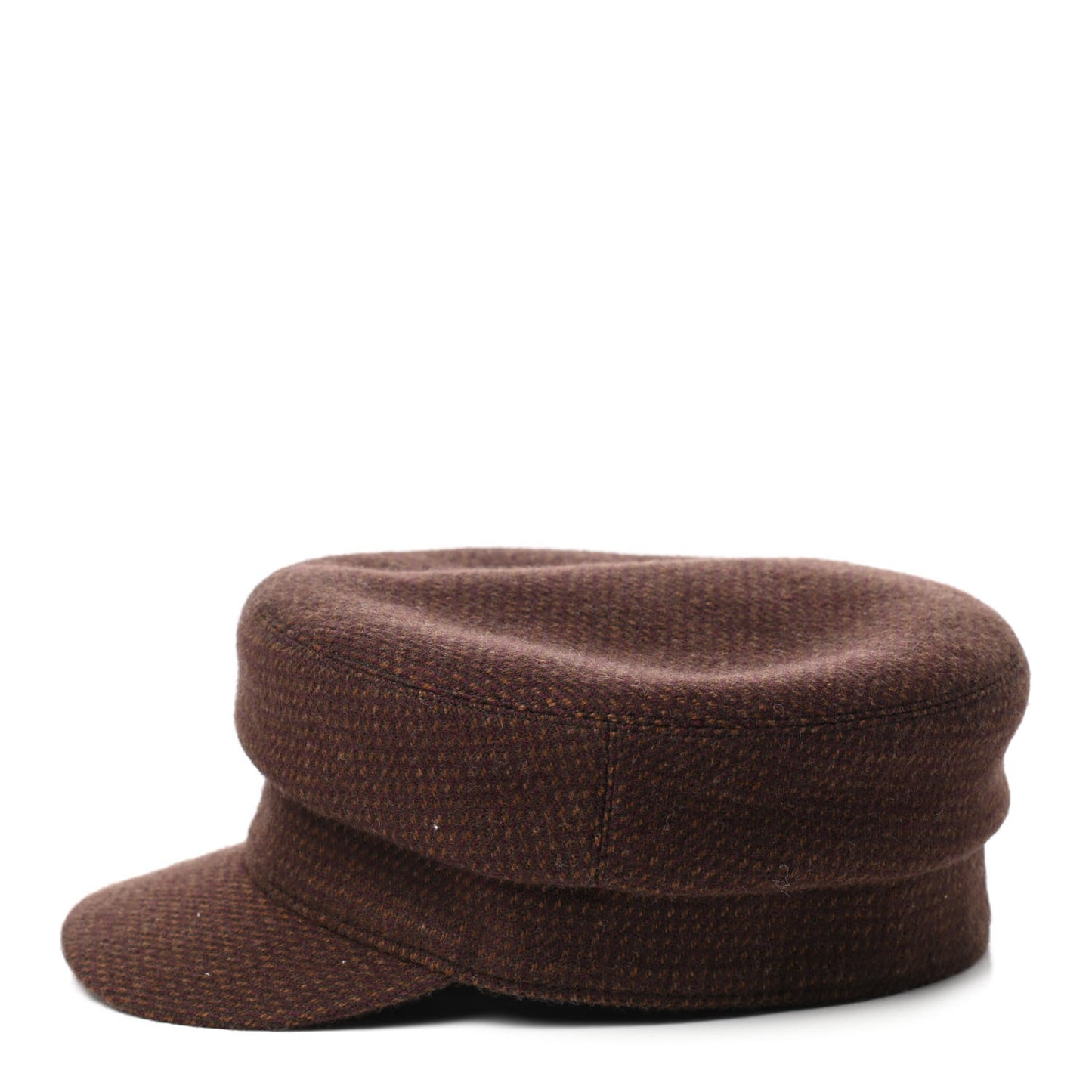 Wool Cashmere Dinard Cap 57 Brun Terre