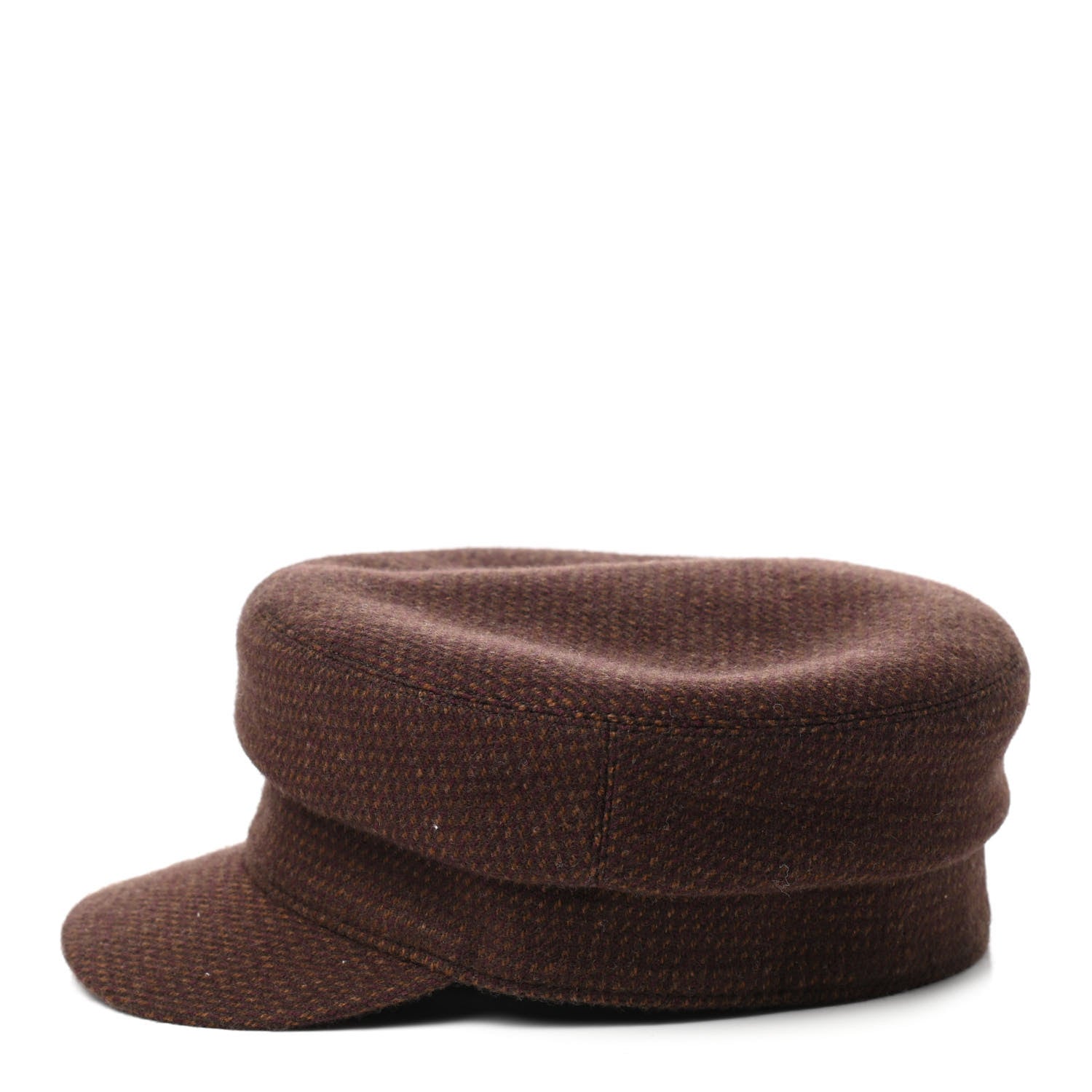 Hermes Wool Cashmere Dinard Cap 57 Brun Terre 4 of 8