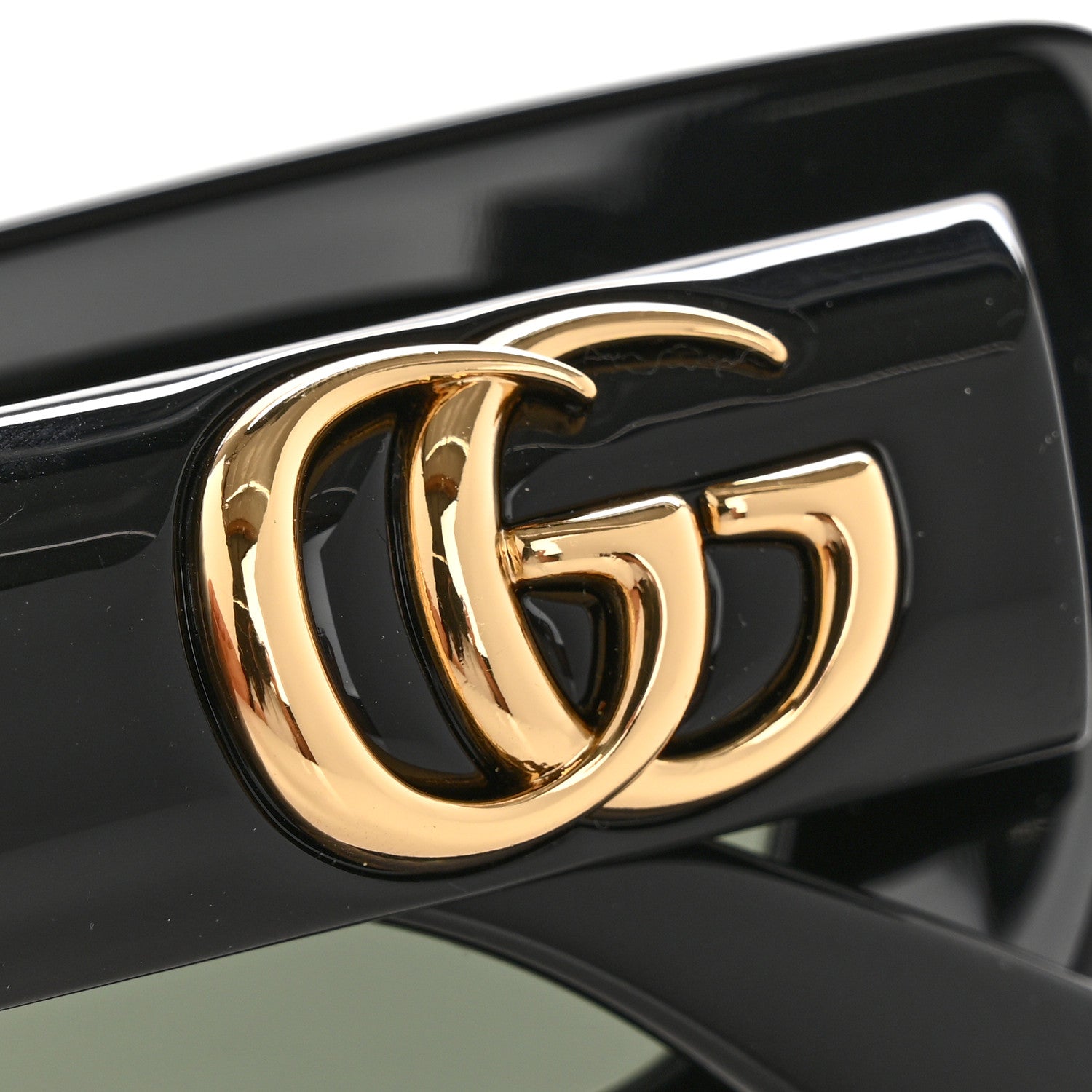 Gucci Acetate Cat Eye GG Marmont Logo Sunglasses GG1827S Black 8 of 9