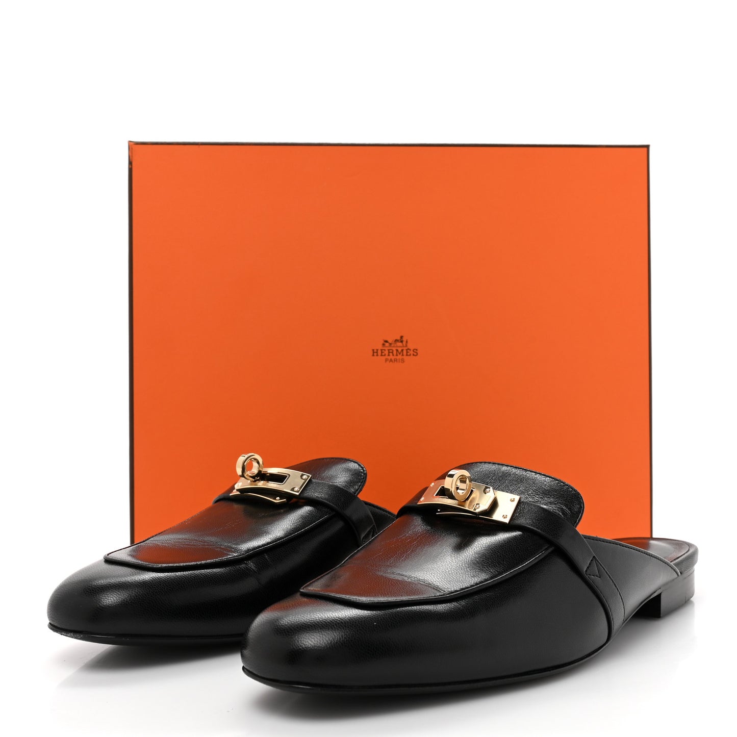 Goatskin Oz Mules 38.5 Black