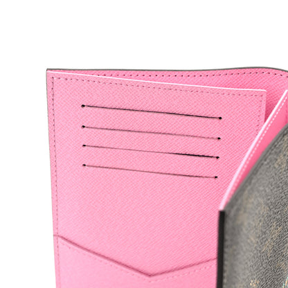 Louis Vuitton Monogram 2022 Christmas Animation Paris Passport Cover Pink 7 of 8