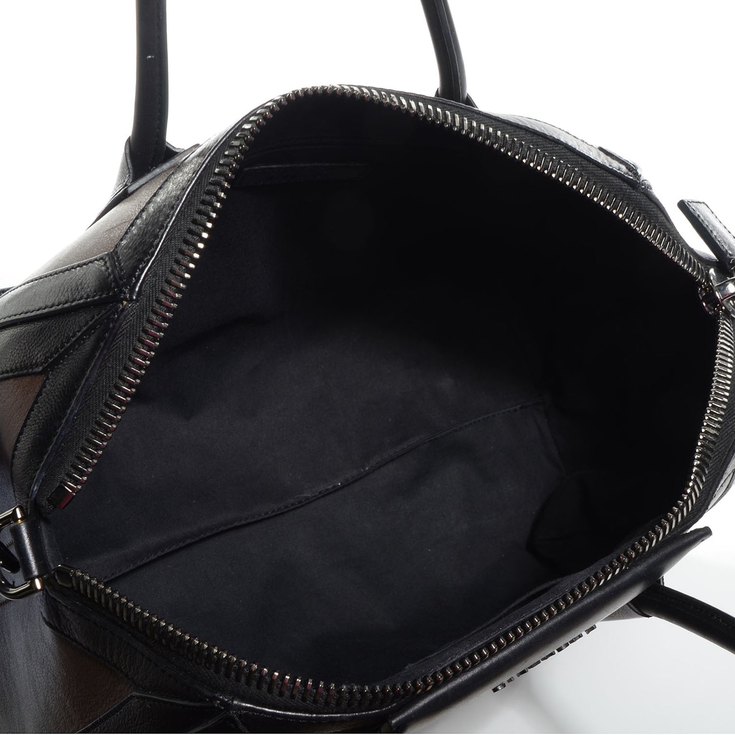 Calfskin Medium Bi-Color Antigona Brown Black
