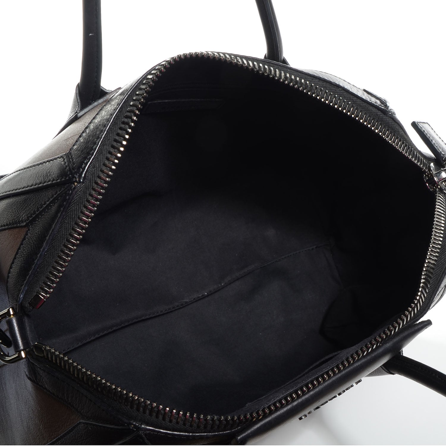 Givenchy Calfskin Medium Bi-Color Antigona Brown Black 5 of 10