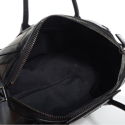 Givenchy Calfskin Medium Bi-Color Antigona Brown Black 5 of 10