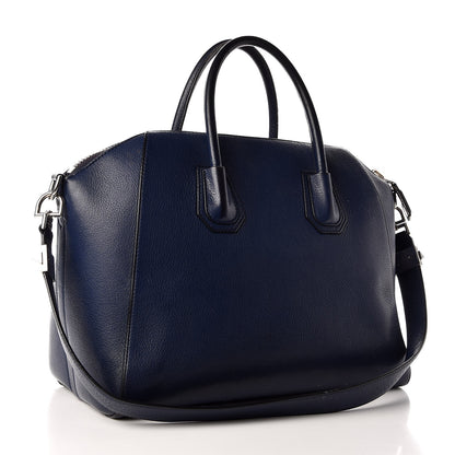 Givenchy Sugar Goatskin Medium Antigona Navy 4 of 16