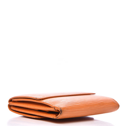 Louis Vuitton Epi Elise Wallet Mandarin 4 of 13