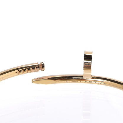 Cartier 18K Yellow Gold Juste Un Clou Bracelet 16 5 of 13