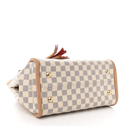 Louis Vuitton Damier Azur Propriano Rose Ballerine 4 of 10