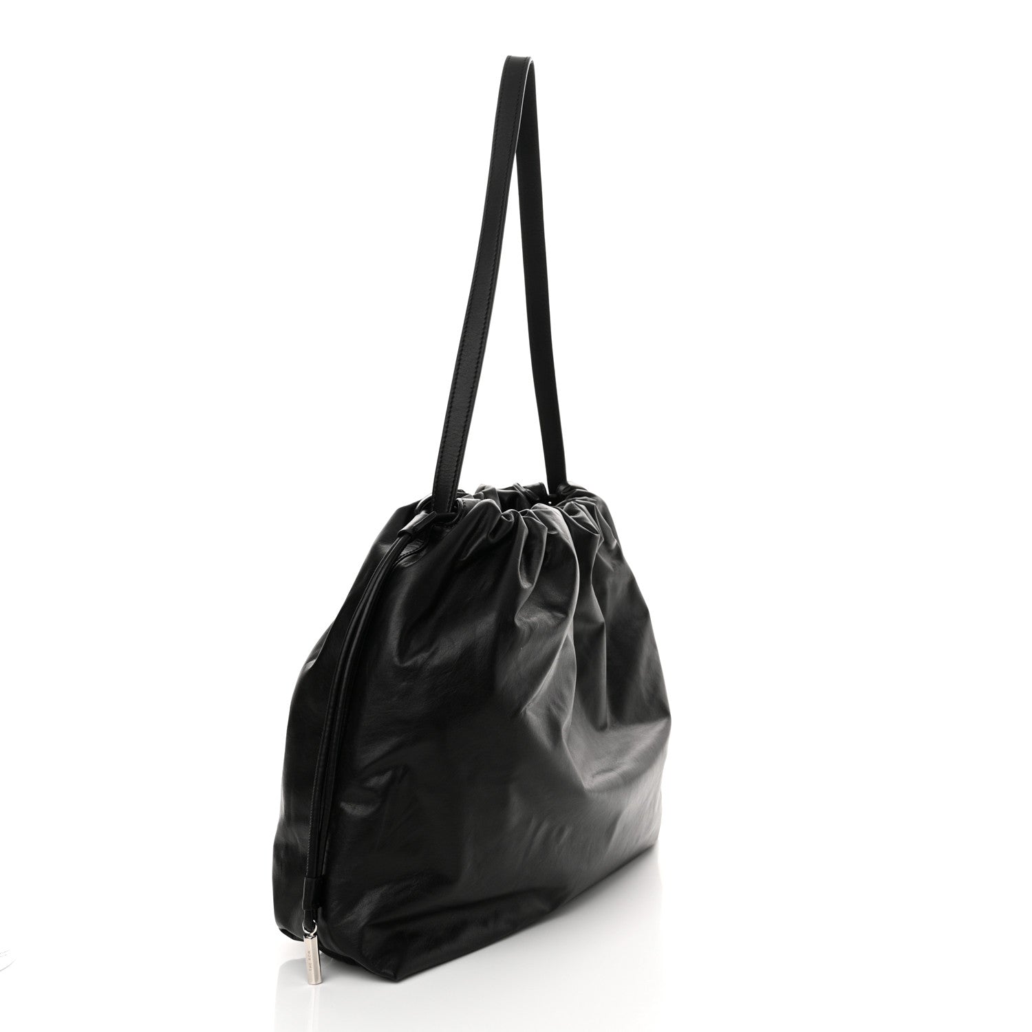 The Row Nappa Angy Hobo Bag Black 3 of 11
