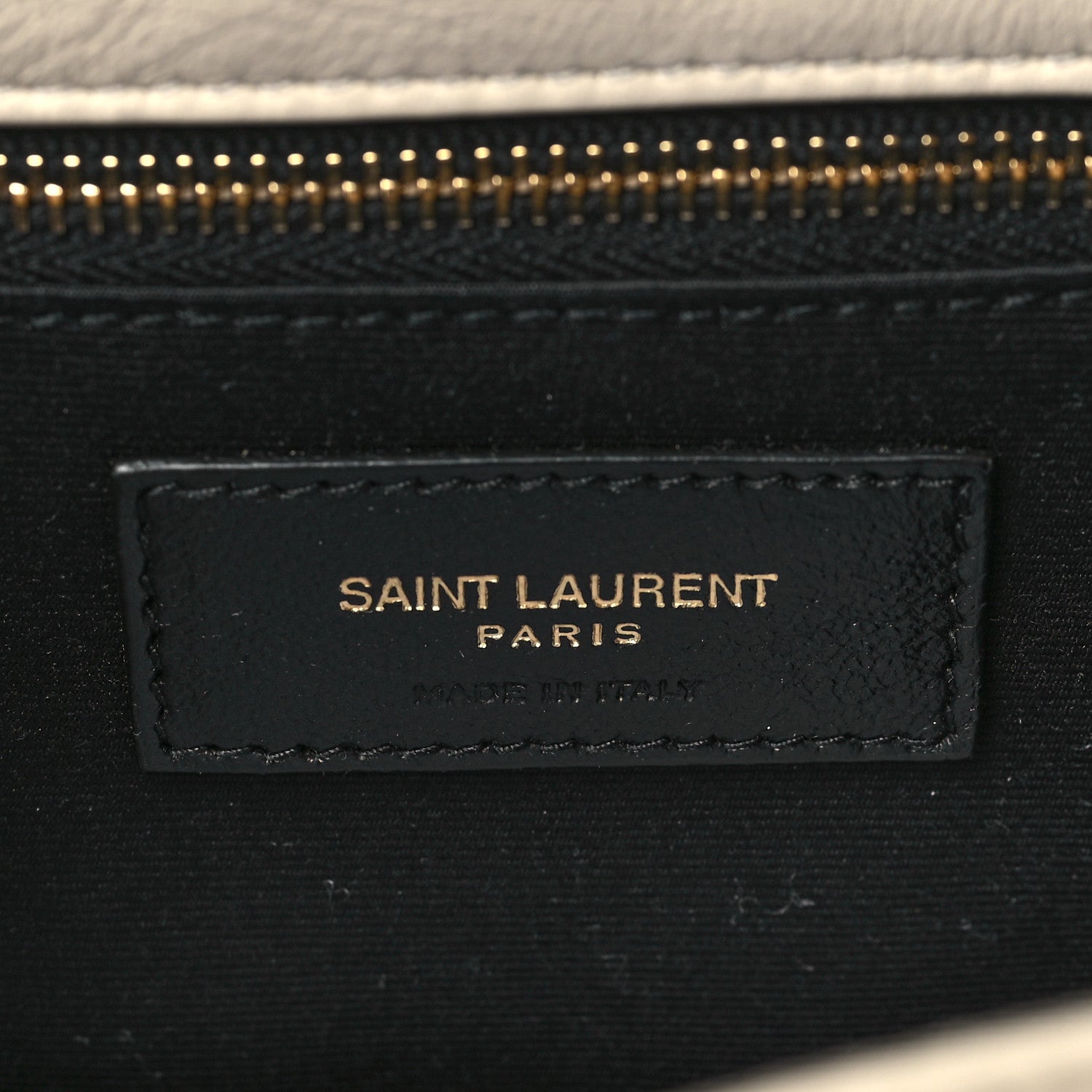 Saint Laurent Lambskin Matelasse Monogram Medium Niki Chain Satchel Ivory 6 of 9
