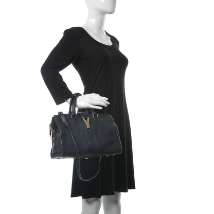 Saint Laurent Sheepskin Small Cabas ChYc Navy 2 of 8