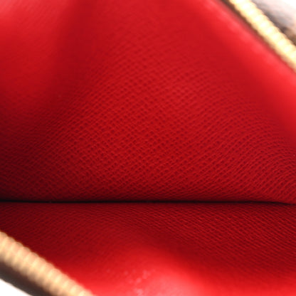 Louis Vuitton Damier Ebene Recto Verso Card Holder Red 5 of 6