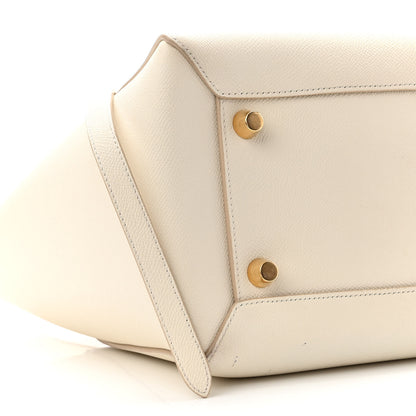 Celine Grained Calfskin Mini Belt Bag White 8 of 9