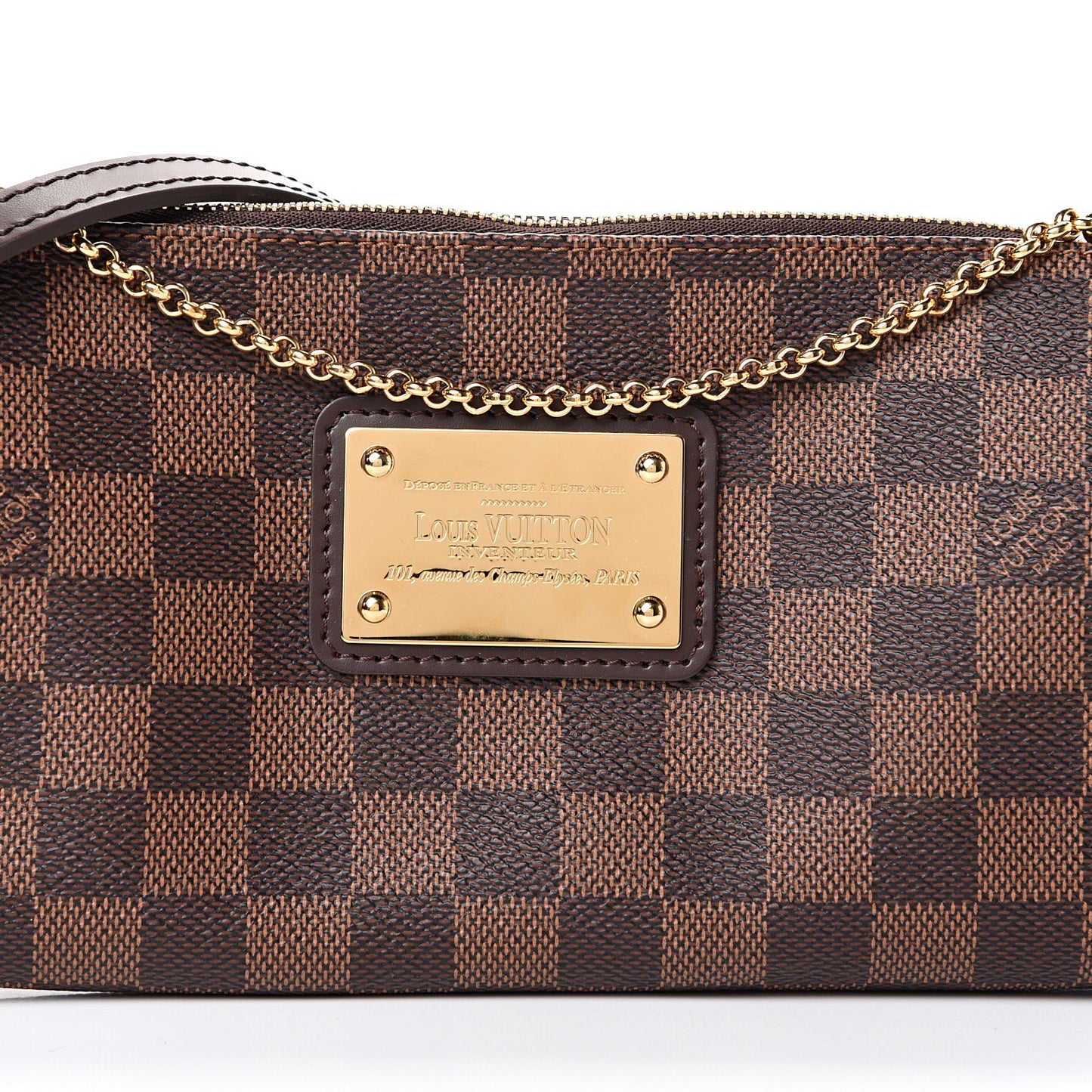 Damier Ebene Eva Clutch