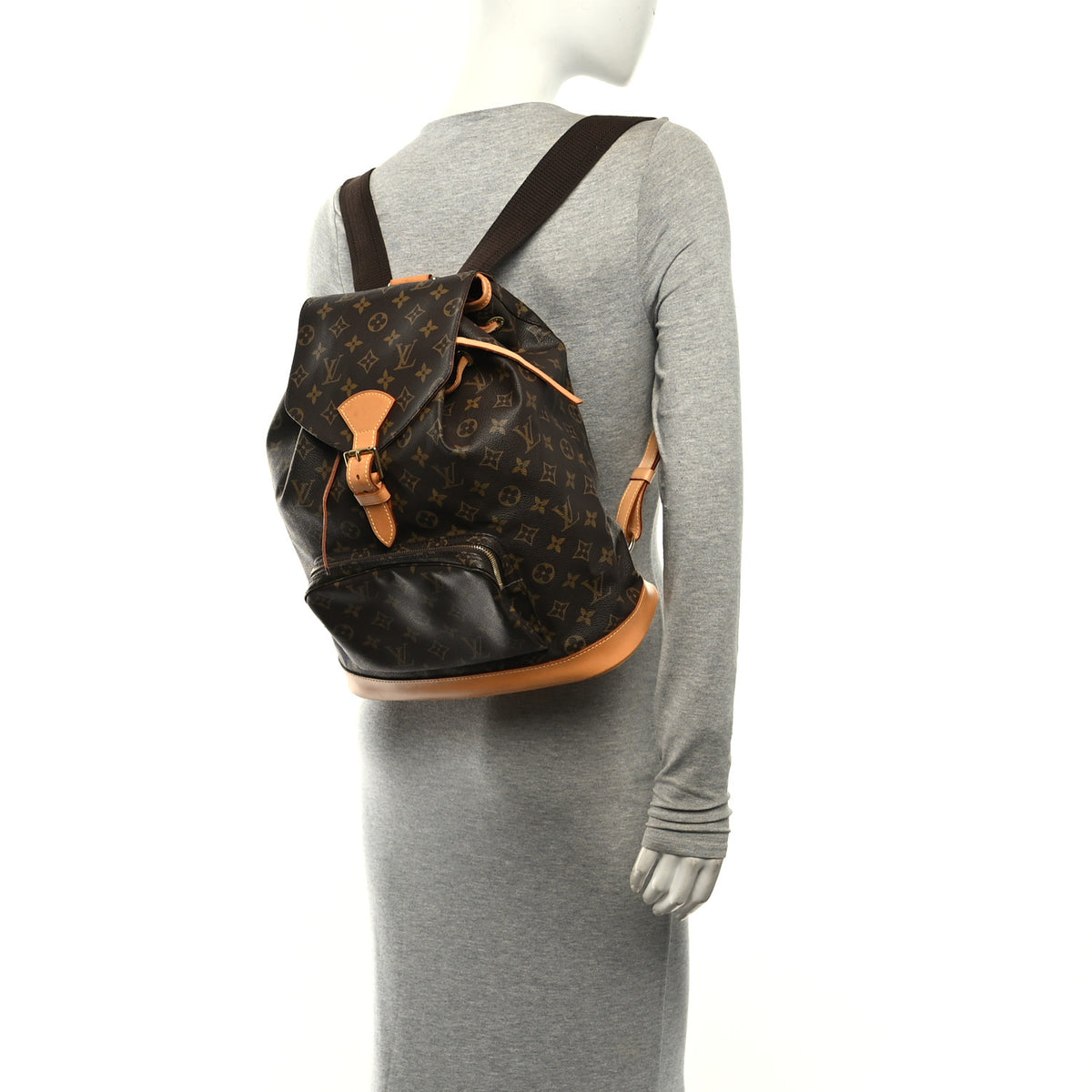 Louis Vuitton Monogram Montsouris GM Backpack 2 of 9