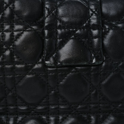 Christian Dior Lambskin Cannage Medium New Lock Flap Black 9 of 9