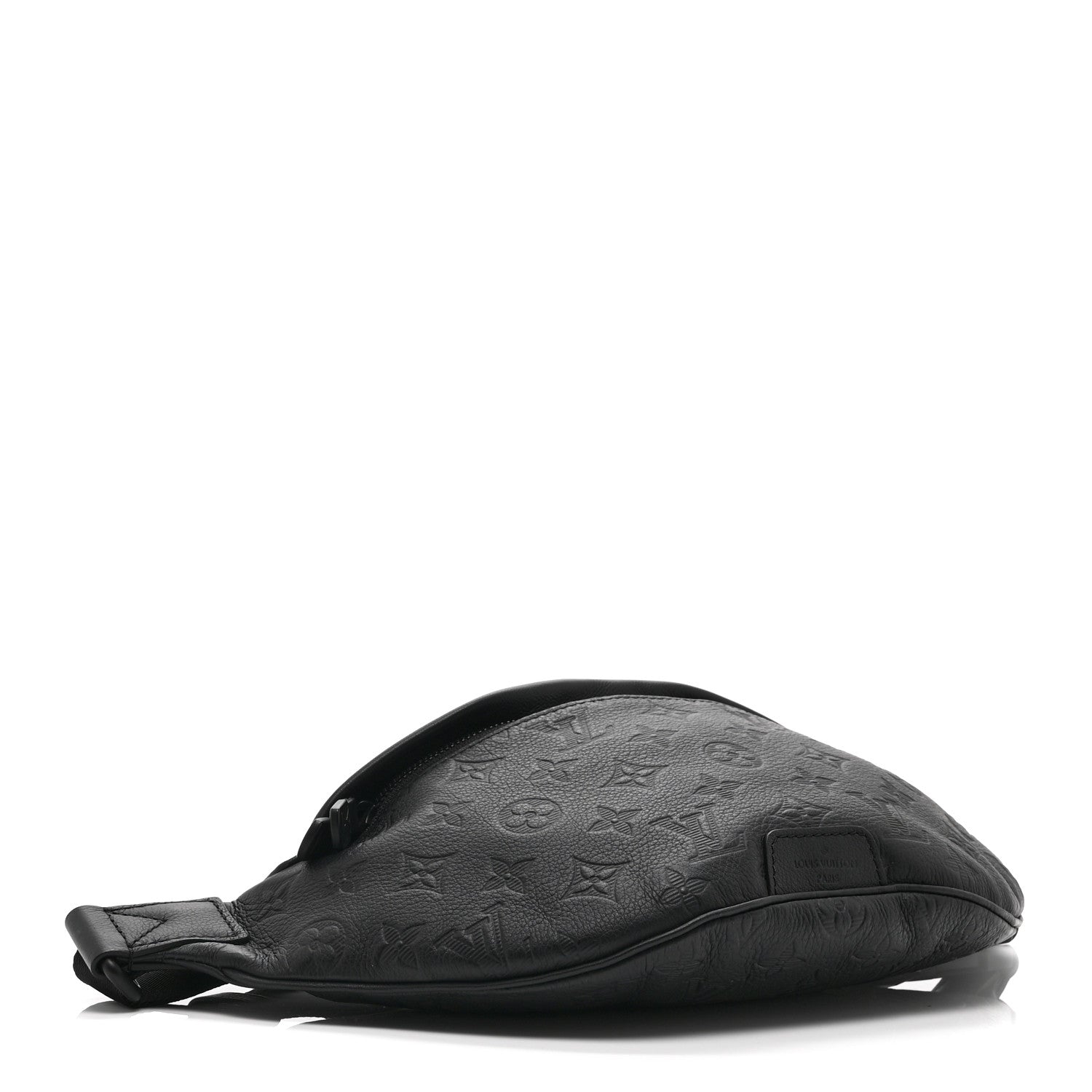 Louis Vuitton Calfskin Monogram Shadow Discovery Bumbag Black 4 of 8